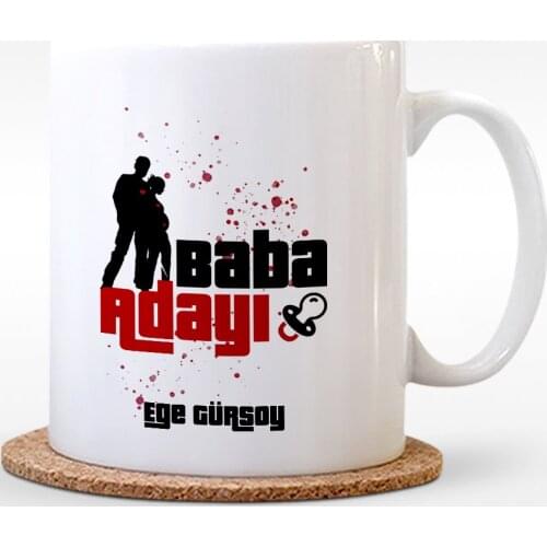 Personalized Dad Candidate Design White Mug Cup-1