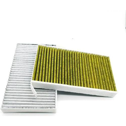 Yubao 1Set For Tesla Model 3 Cabin Air Filter Air Filter Air Conditioner Cabin Filter with Activated Carbon 2017 2018 2019