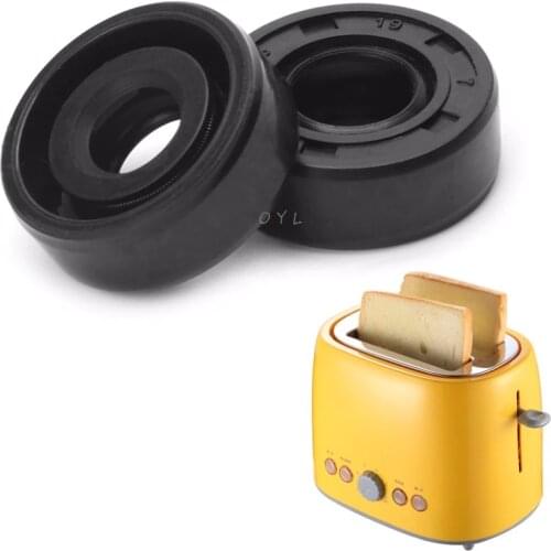 2pcs/set 8x19x7mm Wearable Breadmaker Sorbet Machine Blender Repair Parts Oil Seal Ring