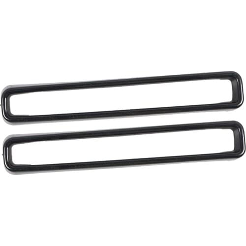 2Pcs Front Grill Grille Inserts Cover Guards Fits 15-20 Grill Mesh Grille Inserts Trim Accessories