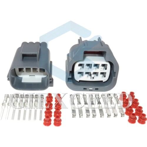 8 Pin 7283-5684-10 7282-5684-10 Auto Throttle Plug Accelerator Pedal Position Sensor Waterproof Female Male Sockets