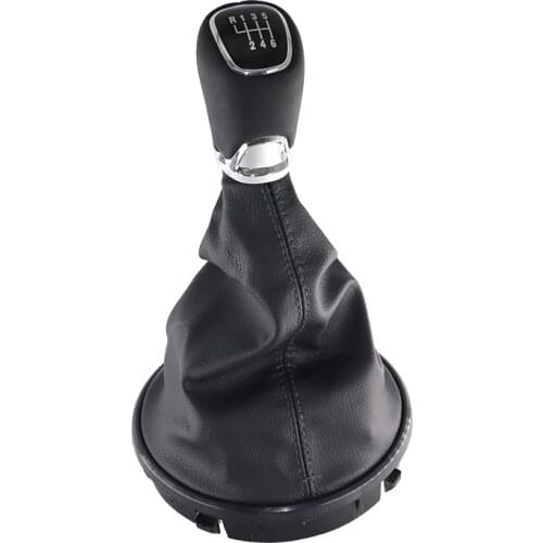 Car Shift Gear Knob Lever Gaitor Boot Cover For Skoda Fabia 2 II MK2 Combi Scout 2007 2008 2009 2010 2011 2012 2013 2014