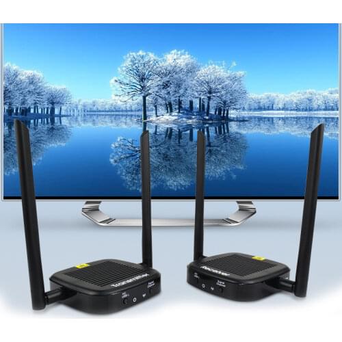 200M Wireless WiFi Transmitter Receiver HD 1080P Local Loop-out IR Remote HDMI-compatible Extender Converter Laptop To Monitor