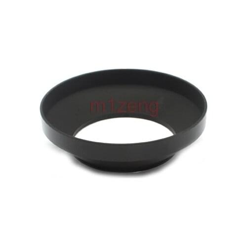 37 39 40.5 43 46 mm Wide Angle screw mount Metal Lens Hood cover for Canon nikon sony pentax olympus fuji dslr camera
