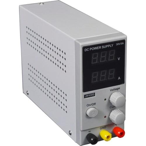 LW K305D DC Power Supply Adjustable Digital Lithium Battery Charging 30V 5A Switch Laboratory Power Supply Voltage Regulators