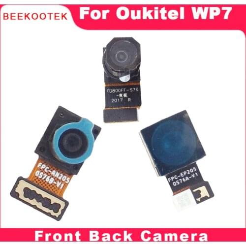 BEEKOOTEK New Original Front Camera 1600W Main Rear Camera 4800W Night vision camera Accessories Parts For Oukitel WP7 CellPhone
