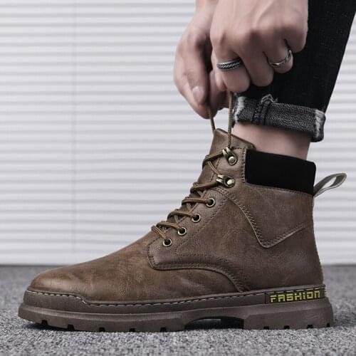 Dress hightop men high top for BOOTS sneakers boots home boot ANKLE summer ankle winter cowboy leather mens boty Winter MEN man