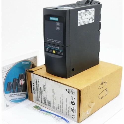 New In Box Siemens Micromaster 440 Series Inverter 6SE6440-2UD15-5AA1 0.55KW 380V