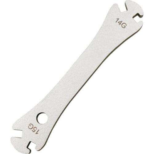 Practical Protable Bicycle Spoke Wrench Stainless Steel Spanner Bike Cycling Repair Tool Modification Supplies