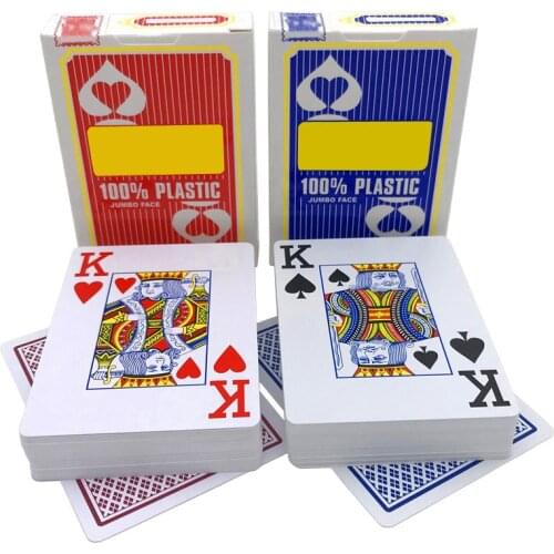 10 Sets/Lot High Quality Poker Cards Baccarat Texas Hold'em PVC Playing Cards Waterproof Frosting Poker Club Board Games 63*88mm