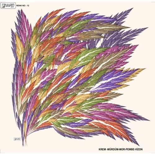 REYYAN SILK OYALIK WRITING (NEW QUALITY)-DESEN-19 - RENK-12