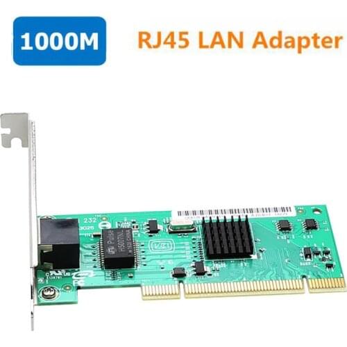 Gigabit PCI network card RJ45 1000Mbps Intel 82540 diskless ethernet adatper lan card with Realtek Chip Windows XP/Win7/8/8.1/10