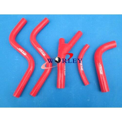 GPI silicone radiator hose FOR Honda CR250 CR 250 1985 1986 1987 85 86 87 RED