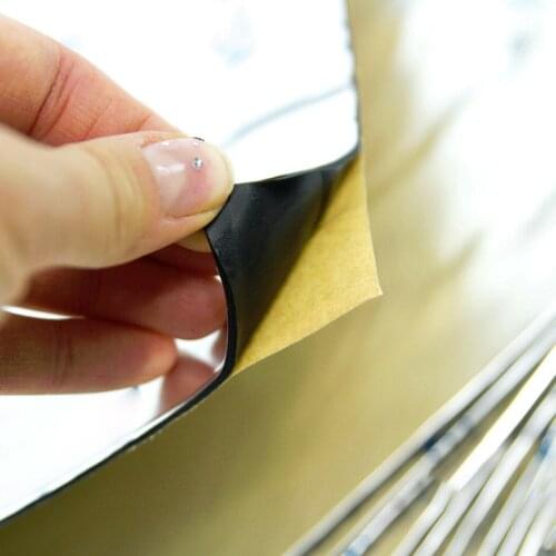 Moisture proof Sound insulation 1pc 200mm x 100mm Deadening Door Floor