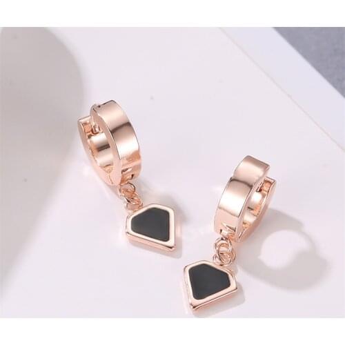 YJGS Multifunctional Classic Design Pendant Earrings For Girl Jewelry Personalized Hoop Earring Golden Edging Star Shape Earring