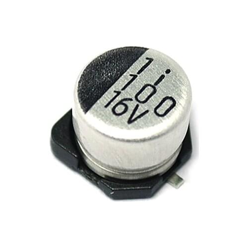 10PCS/LOT SMD Electrolytic Capacitor 16V 100UF 6.3*5.4MM 100UF/16V