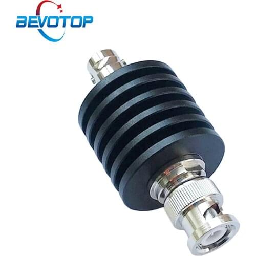 10W BNC RF Attenuator DC-3Ghz/4Ghz 1/2/3/5/6/10/15/20/30db/40db BNC RF coaxial Power plug Male to jack Female 50ohm