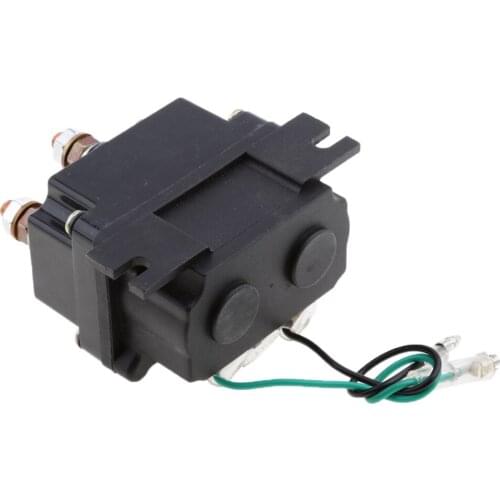 12V Solenoid Relay Contactor Winch Rocker Switch Thumb Truck ATV UTV