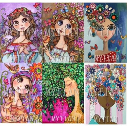 5D DIY Diamond Painting Full Square/round beauty girl Pictures Of Rhinestones Diamond Mosaic Sale Home Decor Diamond Embroidery
