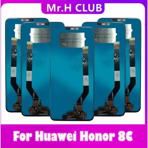 5 Pcs Original For Huawei Honor 8C BKK-AL10 BKK-L21 LCD Display Touch Screen Assembly For Honor 8A JAT-L29 JAT-L09 L41 LCD
