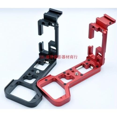 LB-A7RIV A7R4 A7M4 Quick Release L Plate/Bracket holder hand Grip with hotshoe for Sony A7RIV A7MIV camera RRS