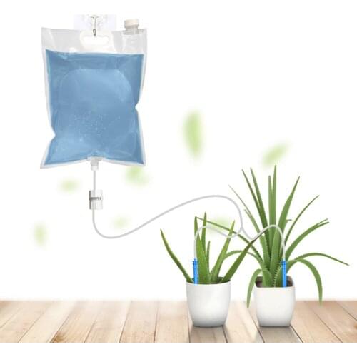 Automatic Drip Irrigation Kit Self Watering Bag Diliu Household Potted Plants Gardening Supplies Plastic White Flower Waterers