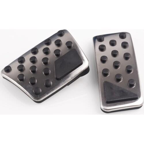 Made of Metal And Rubber Brake Accelerator Foot Gas Plate Pedal Parts For Jeep Cherokee 2008-2017