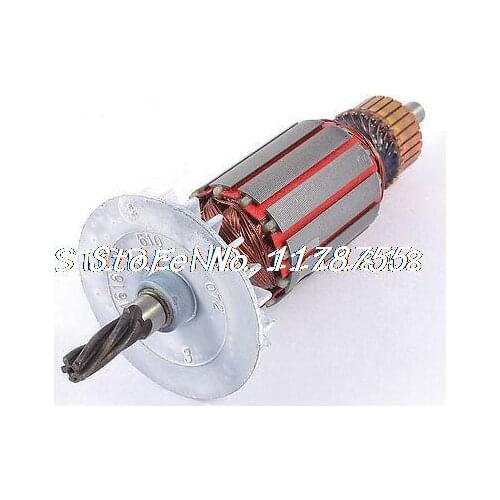 AC 220V Electric Motor Rotor 5 Teeth Drive Shaft for Bosch 24 Impact Drill