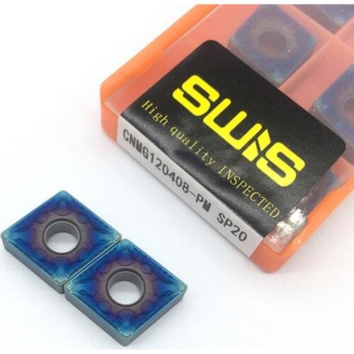 CNMG120408 PM SP20 Carbide inserts External Turning Tools Cutting Tool for Lathe tool
