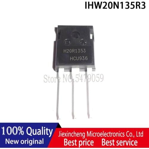 10PCS H20R1353 TO247 IHW20N135R3 TO-247 IGBT power tube 1350V 20A New original
