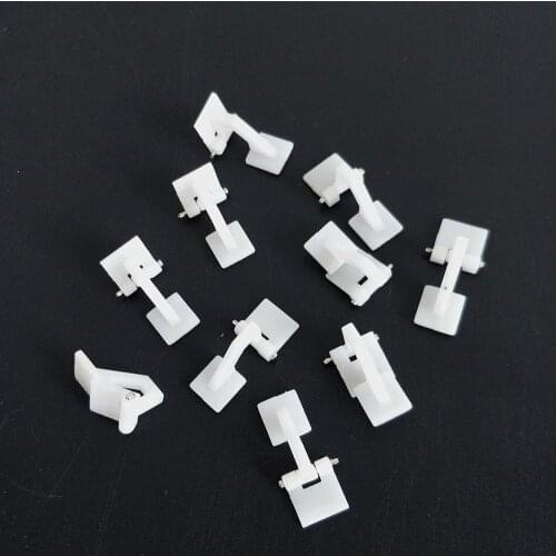 10Pcs RC Plane Airplane Hatch Door Canopy Hinge Connecting Adapting Hinges Adapter Mini Hatch Hinge For Aileron Parts