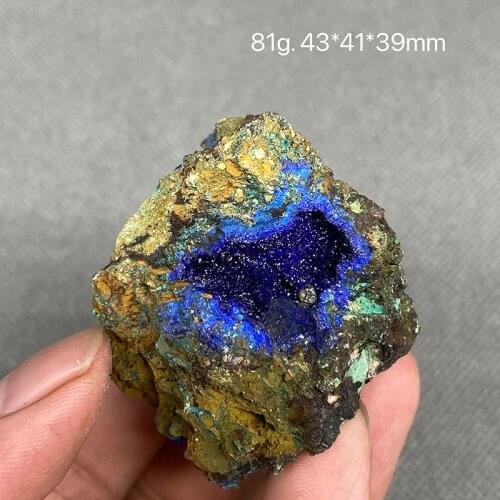 00% Natural beautiful Azurite and Malachite symbiotic mineral specimen crystal Stones and crystals Healing crystal