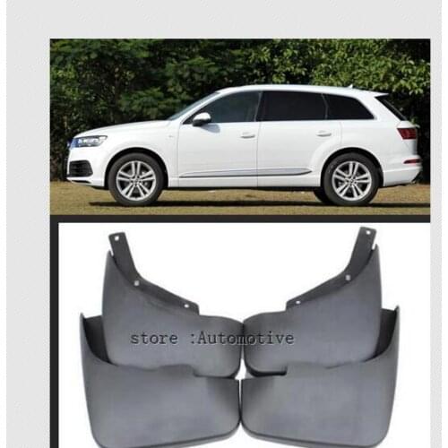 FOR AUDI Q7 s-line 2007 2008 2009 2010 2011 2012 2013-2015 MUDFLAPS MUD FLAP SPLASH GUARD MUDGUARDS FENDER 4PCS SET ACCESSOIRES