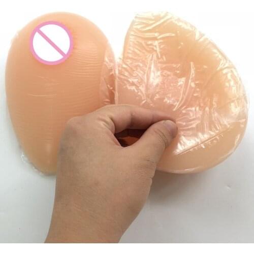 C Cup 800g/pair Silicone Breast Form for Crossdresser Crossdressing Props Realistic Boobs Breast Enhancer Tit Drag Queen Shemale