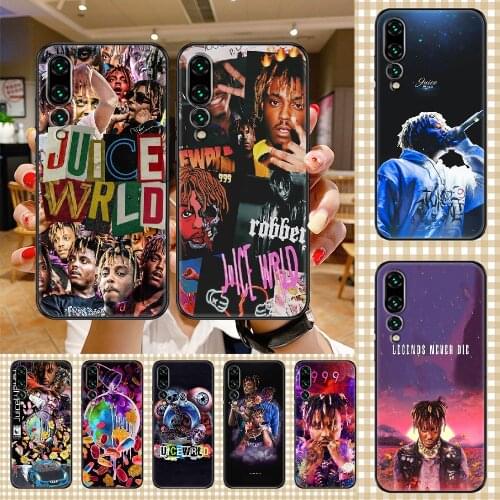 Hip hop Juice WRLD Phone case For Huawei P Mate P10 P20 P30 P40 10 20 Smart Z Pro Lite 2019 black fashion back art prime