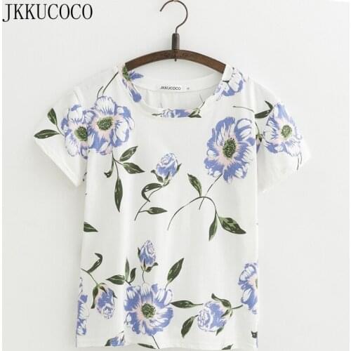 Женские топы и футболки JKKUCOCO China At AliExpress