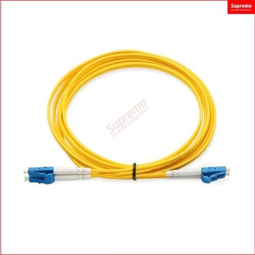 LC/UPC to LC/UPC Fiber Patch Cord Diameter3.0mm Fiber Cable Duplex Single Mode Length OR Other Connector Can BE Customized
