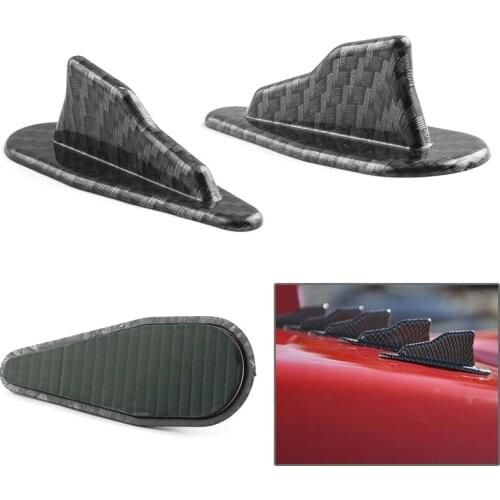 Spot 10 Pcs Car Roof Shark Fins Replacement Accessories Cool Decoration for Vehicle Auto M8617