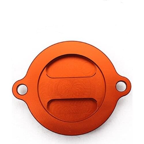Motorcycle CNC Engine Oil Filter Cover Cap Moto Modified Accessory For KTM Duke 125 200 390 2017 2018