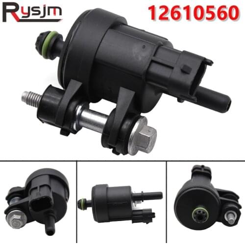 New Black Vapor Canister Purge Solenoid Valve 12610560 Replacement Fit for Chevy fit for Cadillac CTS Fit for GMC