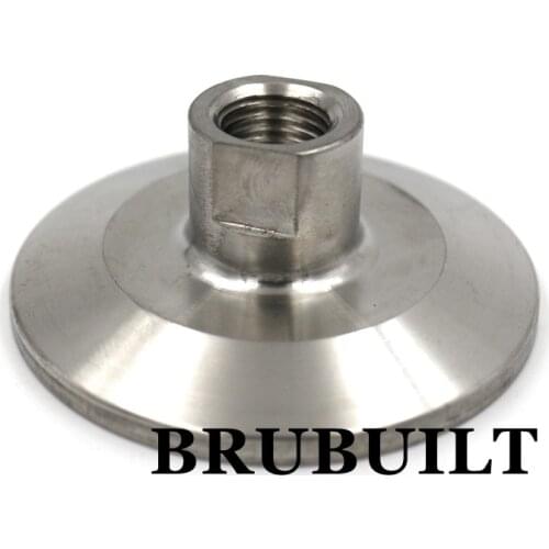 1.5"TC x 1/4"FFL 304 Sanitary Tri-Clover Fittings Connectors Home Brew