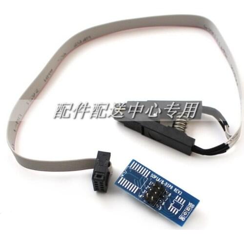 SOIC8 SOP8 Test Clip IC Test Converter Socket Chip Programmer Adapter for EEPROM 93CXX/25CXX/24CXX TL866CS TL866A EZP2010