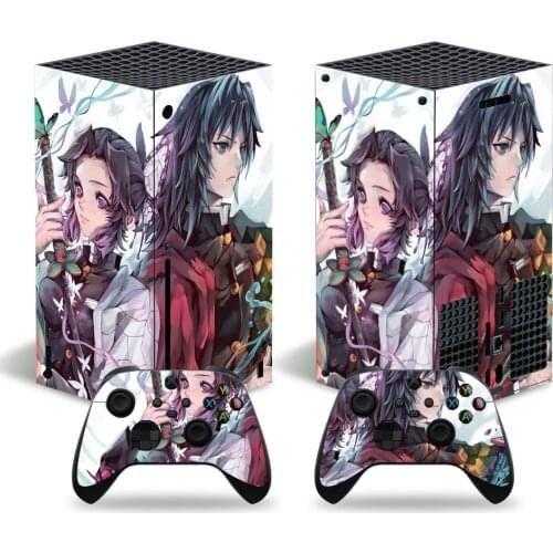 New Animation Style Skin Sticker Decal Cover for Xbox Series X Console and 2 Controllers Xbox Series X Skin Sticker Viny 1