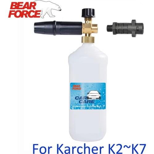 High Pressure Snow Foam Cannon Snow Foam Lance Soap Foam Wash Foam Generator for Karcher Tornado High Pressure Sink Car Washer