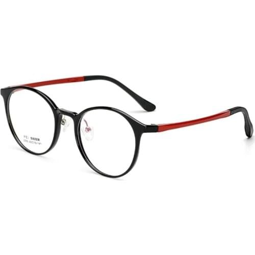 Width-134 Ultra light retro plastic steel small face men eyewear women circular myopia goggle optical eyeglasses eyewear frames