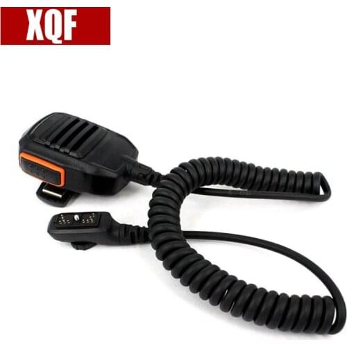 XQF 10PCS Speaker Microphone for HYTERA Radios PD700 PD782G PD780G PT-580 two way radio