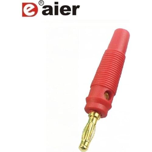 10PCS 32A Speaker Audio Copper 4mm Male Jack Solderless Screw Stackable Female Banana Plug