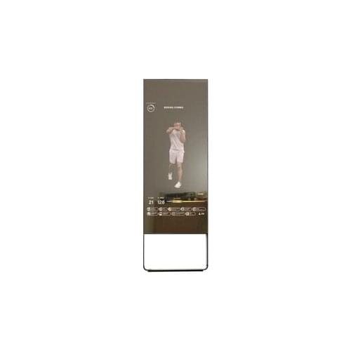 43 Inch Floor Stand LCD Display Kiosk Magic Mirror Digital Signage With Motion Sensor