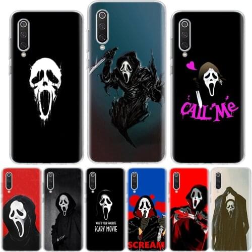 Ghostface Scream Phone Case For Xiaomi Redmi Note 10 9 9S 9C 9A 8 8T 8A 7 7A 6 6A 5 5A Pro S2 K20 K30 Coque