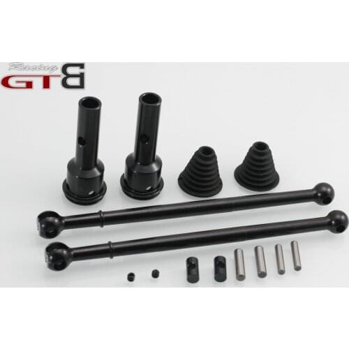 CNC Drivingshaft set (9mm) 4pcs shaft /set for losi 5ive t ,kmx2 ,rovan lt